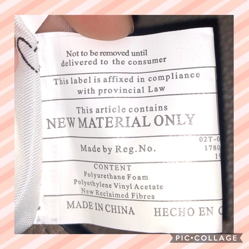 NWT leather mocha tote - Picture 8 of 8